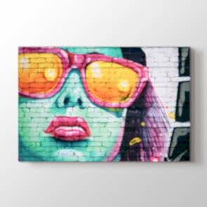 Tarzın Adı Graffiti Tablosu | Salon Için Duvar Tabloları