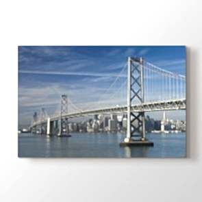 Uzun Köprü - Şehir Dekoratif Duvar Tablosu