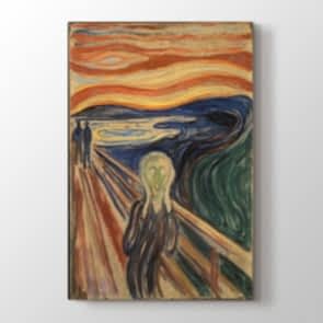 The Scream - Yağlı Boya Kanvas Tablosu