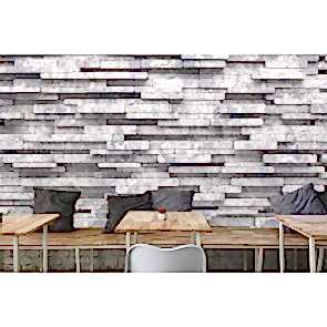 Mermer Duvar - 3D Duvar Kağıdı Uygulama