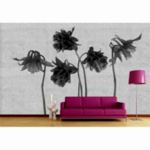 Çiçek Sanatı 3 Boyutlu Resimli Duvar Kağıdı