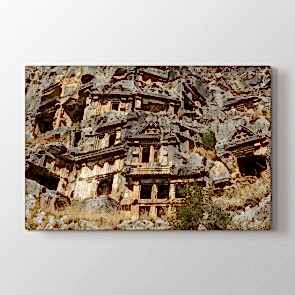 Eski Demre Mezarlığı Tablosu | Türkiye Tabloları