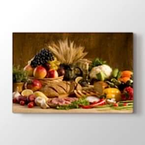 Farklı Lezzetler - Mutfak Resimli Tablo Modeli