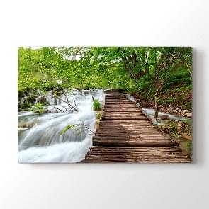 Şelale Köprüsü Tablosu | Deniz Tabloları