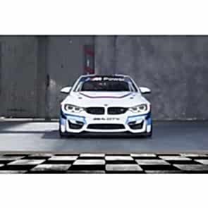 BMW GT4 Racing Car - Araba 3D Duvar Kağıdı