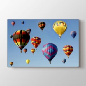 Balon Cümbüşü - Modern Kanvas Tablosu