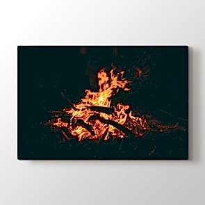 Şömine Alevi Tablosu | Ev Dekorasyon Tablo