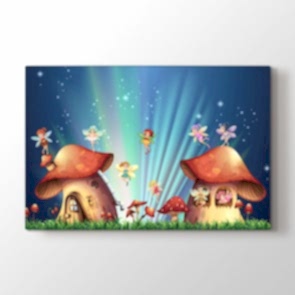 Peri Köyü Tablosu | Çocuk Tabloları