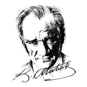 Atatürk İmzalı Portre