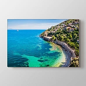 Alanya Sahilleri Tablosu | Türkiye Manzaraları Tablo