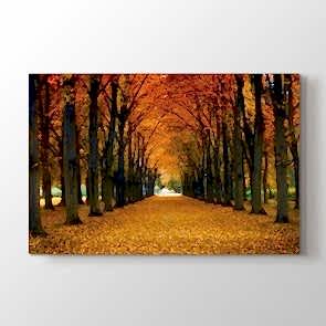 Sonbahar Yolu Tablosu | Manzara Tabloları Fiyatları