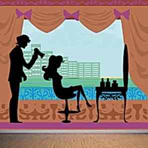 Güzellik Uzmanı 3D Duvar Kağıdı Modeli