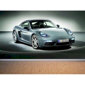 Porsche Cayman - Araba 3D Duvar Kağıdı