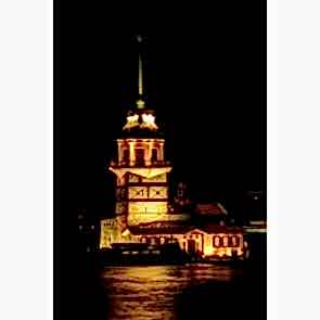 Kız Kulesinde Akşam