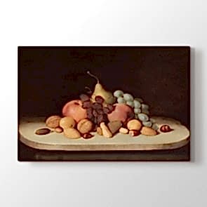 Meyve Ziyafeti - Natürmort Duvar Dekor Kanvas Tablo