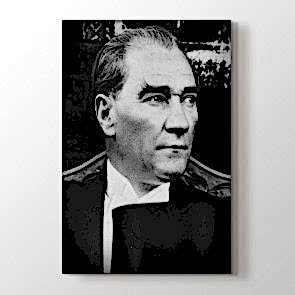 Mustafa Kemal Portresi Tablosu | Atatürk Kanvas Tabloları - halicikmazlari.shop