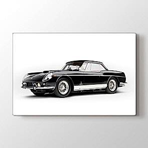 Klasik Duruş - Siyah Beyaz Duvar Dekoru Kanvas Tablo