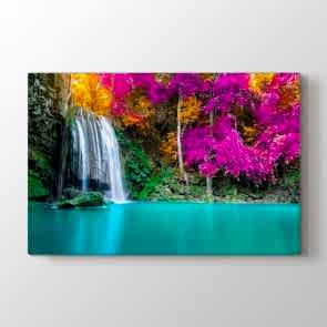 Tayland Ulusal Park Şelalesi Tablosu | Kız Kulesi Tablo