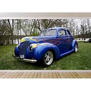 Klasik Araba Modeli - Araba 3D Duvar Kağıdı