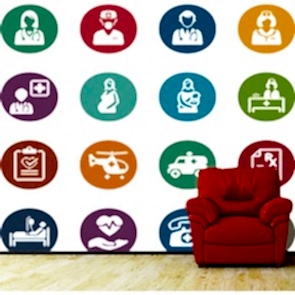 Özel Hastane - Sağlık 3D Duvar Kağıdı Modeli