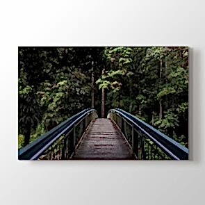 Orman Köprüsü Tablosu | Deniz Tabloları