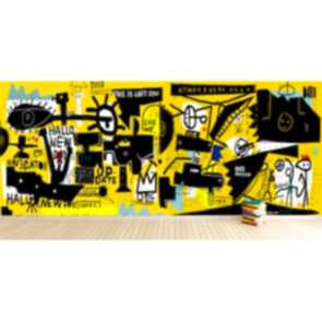 Her Kafadan Graffiti Duvar - 3D Duvar Kağıdı Uygulama