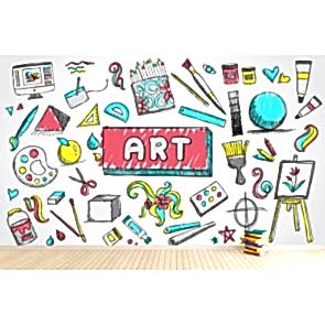 Resim ve Sanat - 3D Duvar Kağıdı Uygulama