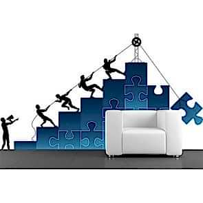 Birlikte Başarabiliriz 3 Boyutlu Duvar Kağıdı