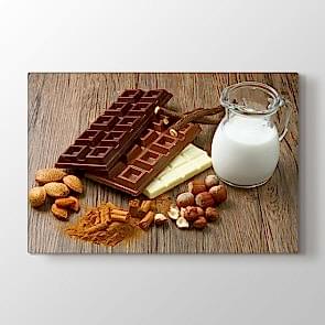 Sütlü Çikolata - Mutfak Duvar Tablosu