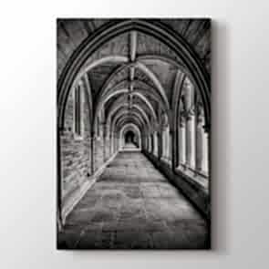 Siyah Beyaz Saray Yolu Tablosu | Siyah Beyaz Tablolar