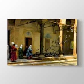 Osmanlı Dönemi Martıların Görüntüsü Tablosu - Dikey Tablo