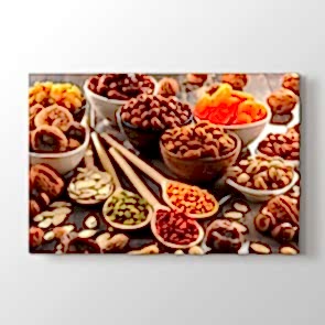 Kuruyemiş Şöleni Tablosu | Restoran Için Tablo