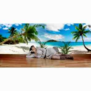 Panoramik Deniz Manzarası - 3D Duvar Kağıdı Uygulama