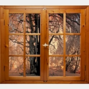 Penceremden Kış Manzarası