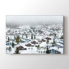 Beyaz Şehirde Bir Gün Tablosu | Tablo Modelleri