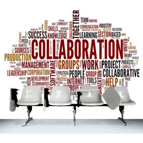 Colloboration 3 Boyutlu Duvar Kağıdı