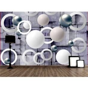 Küreler ve Daireler - 3D Duvar Kağıdı Uygulama