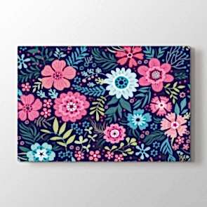 Yapma Çiçekler Tablosu | Çiçek Desenli Tablolar