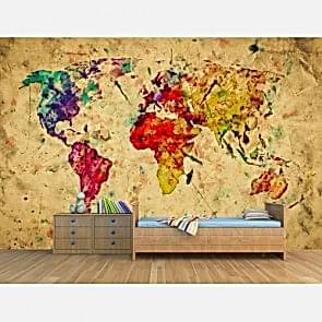 Bir Sanat Eseri Olarak Dünya 3D Duvar Kağıdı