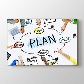 Doğru Planlamanın Önemi Tablosu | Ofis Tabloları