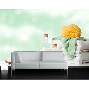 Masaj ve SPA Malzemeleri 3D Duvar Kağıdı Modeli