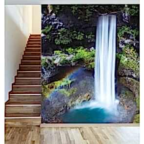 Gizli Şelale 3 Boyutlu Duvar Kağıdı