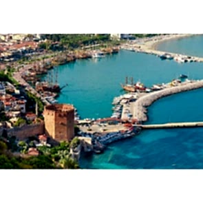 Alanya Marina ve Kızıl Kule