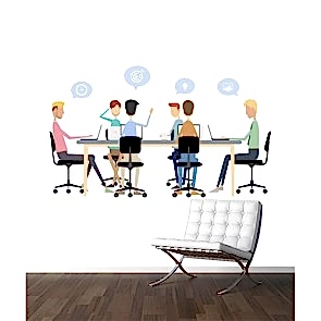 Beyin Fırtınası 3 Boyutlu Duvar Kağıdı