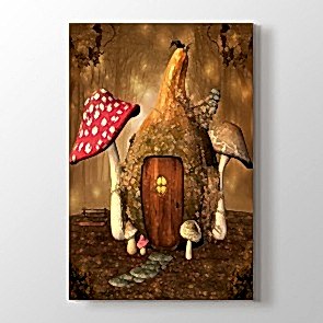 Kabak Evi Tablosu | Bebek Odası Tabloları