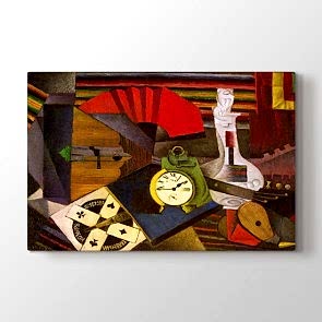 The Alarm Clock - Yağlı Boya Resimli Kanvas Tablo Modeli