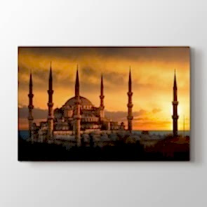 Cami İslam İbadet Yeri Tablosu | Semazen Tablo