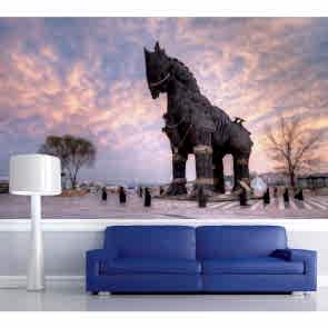 Truva Atı Çanakkale Manzara Resimli Duvar Kağıdı