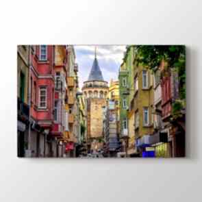 Ara Sokaktan Galata Kulesi Tablosu | Türkiyeden Tablolar