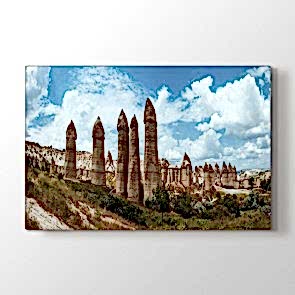 Kapadokya Göreme Tablosu | Türkiye Tabloları